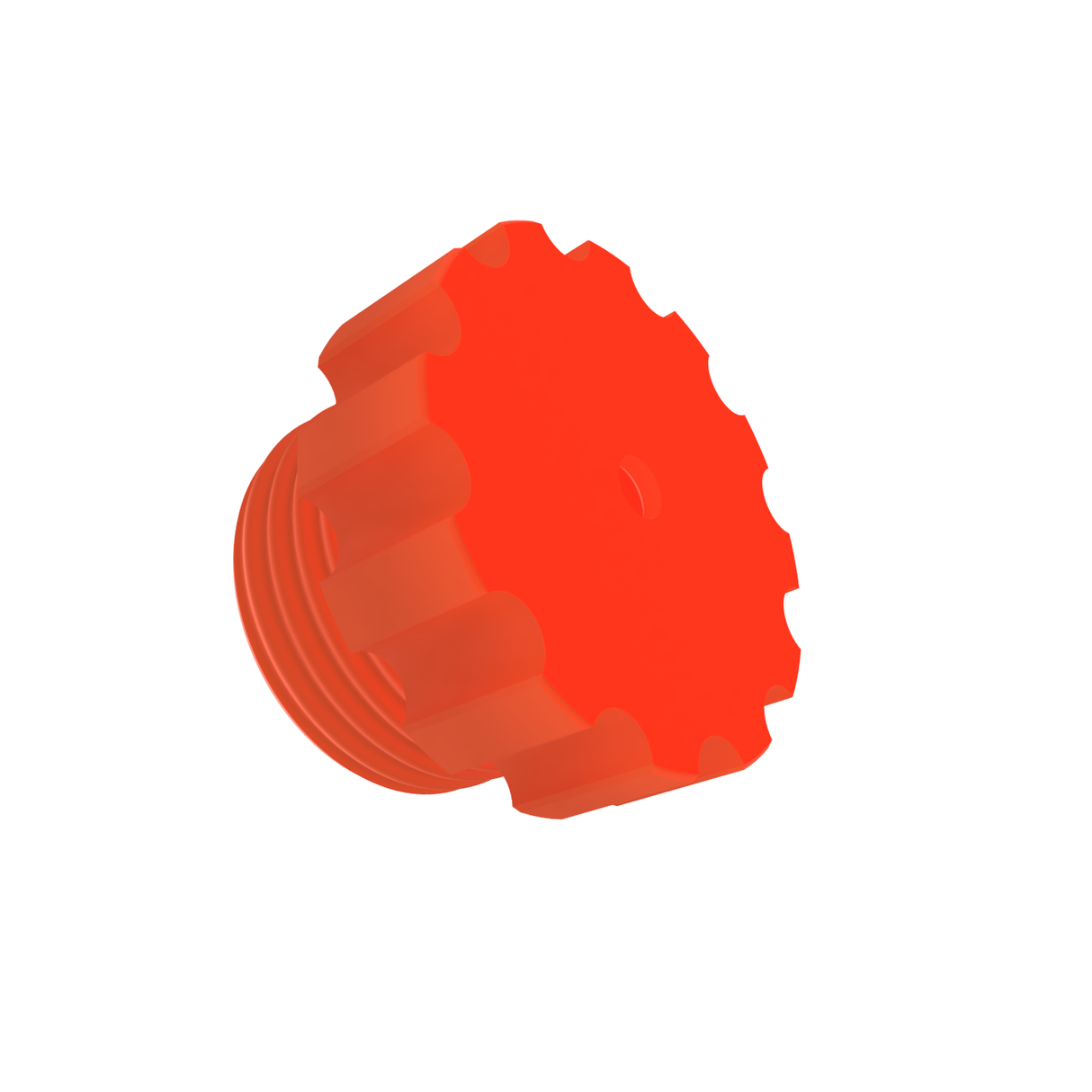 Gas Mask Restrictor 40mm Thread PLA Print