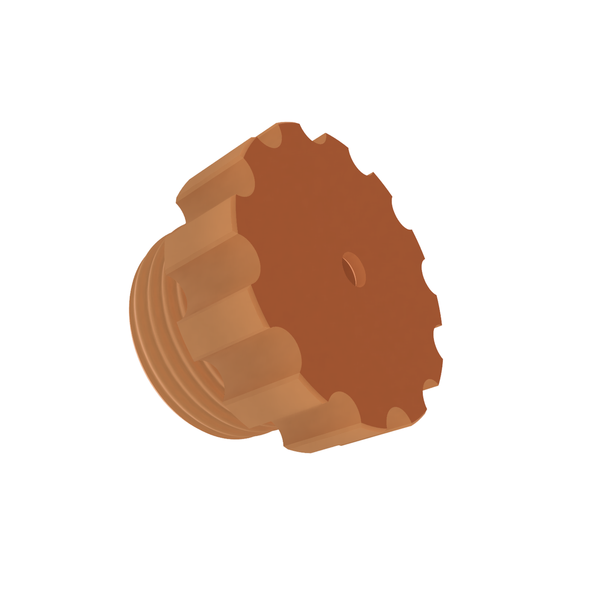 Gas Mask Restrictor 40mm Thread PLA Print